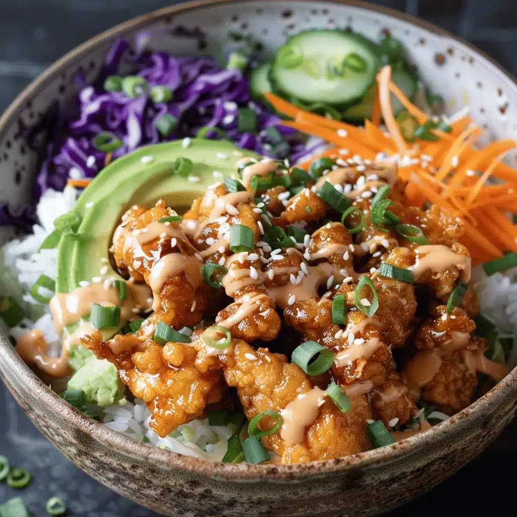Bang Bang Chicken Bowl preparation steps