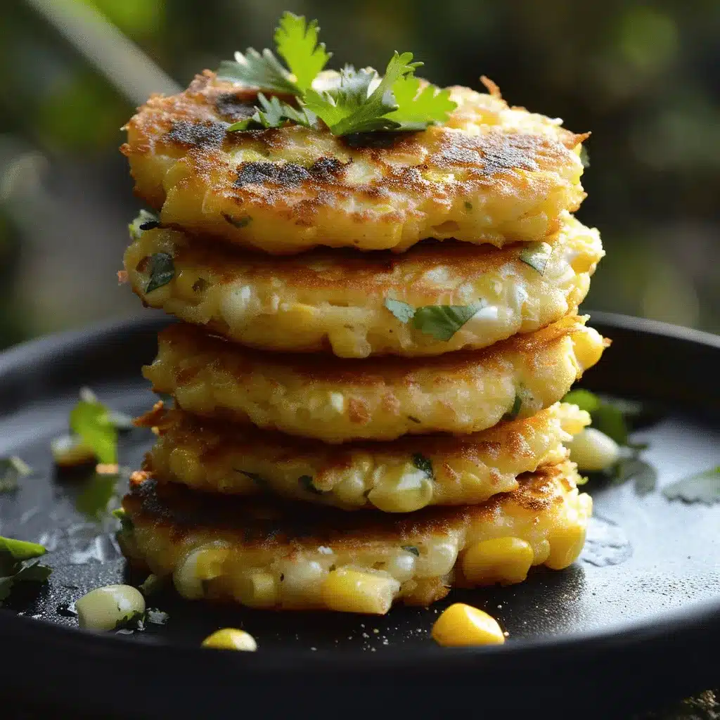 cheesy corn fritters preparation steps