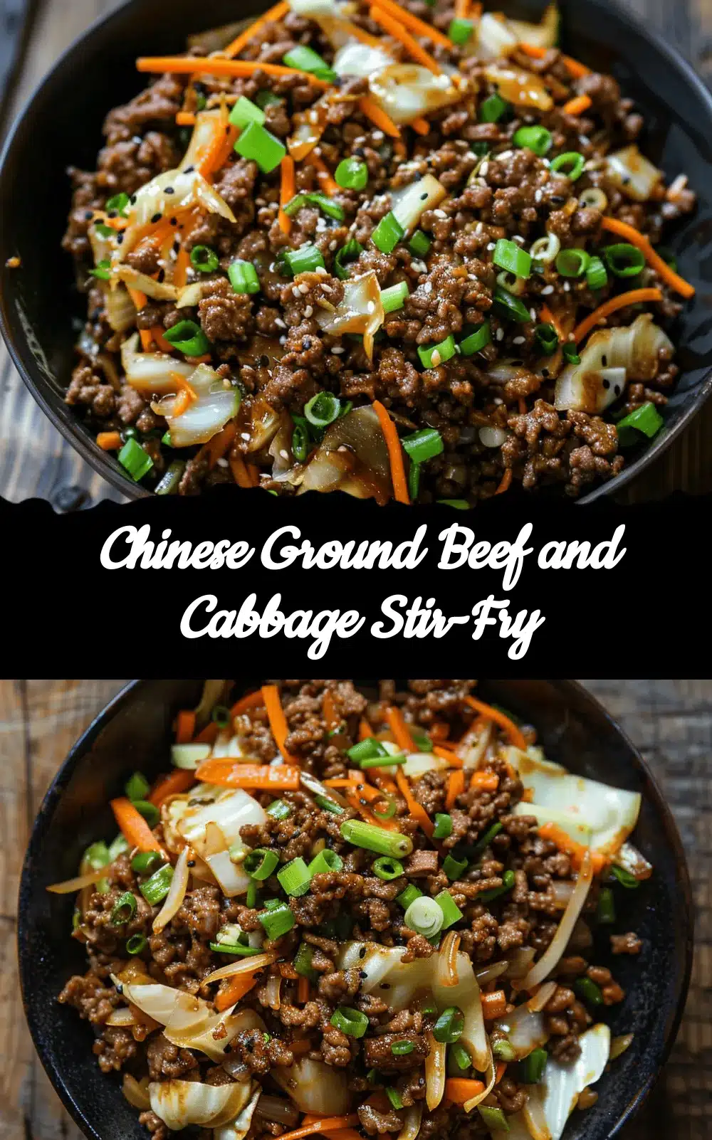 Chinese Ground Beef Stir-Fry recipe