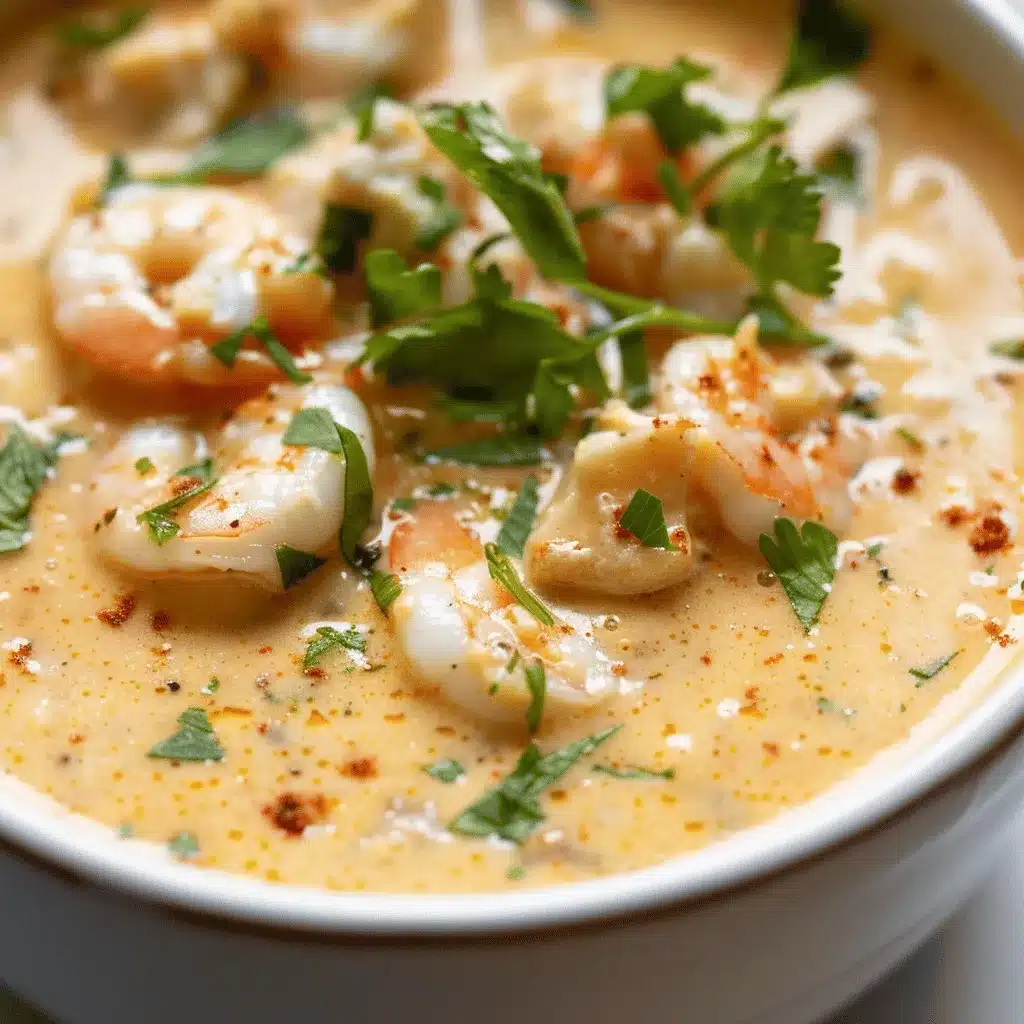 creamy crab and shrimp bisque preparation steps