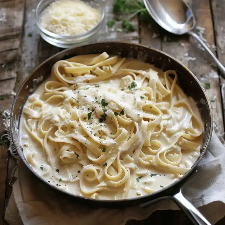 Easy Cottage Cheese Alfredo - featured image