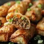 golden brown egg rolls - featured image