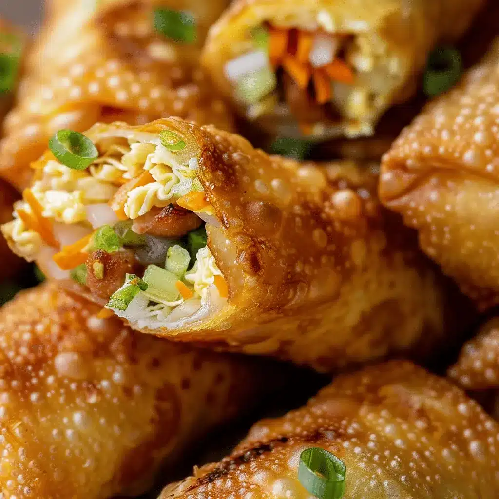 golden brown egg rolls preparation steps
