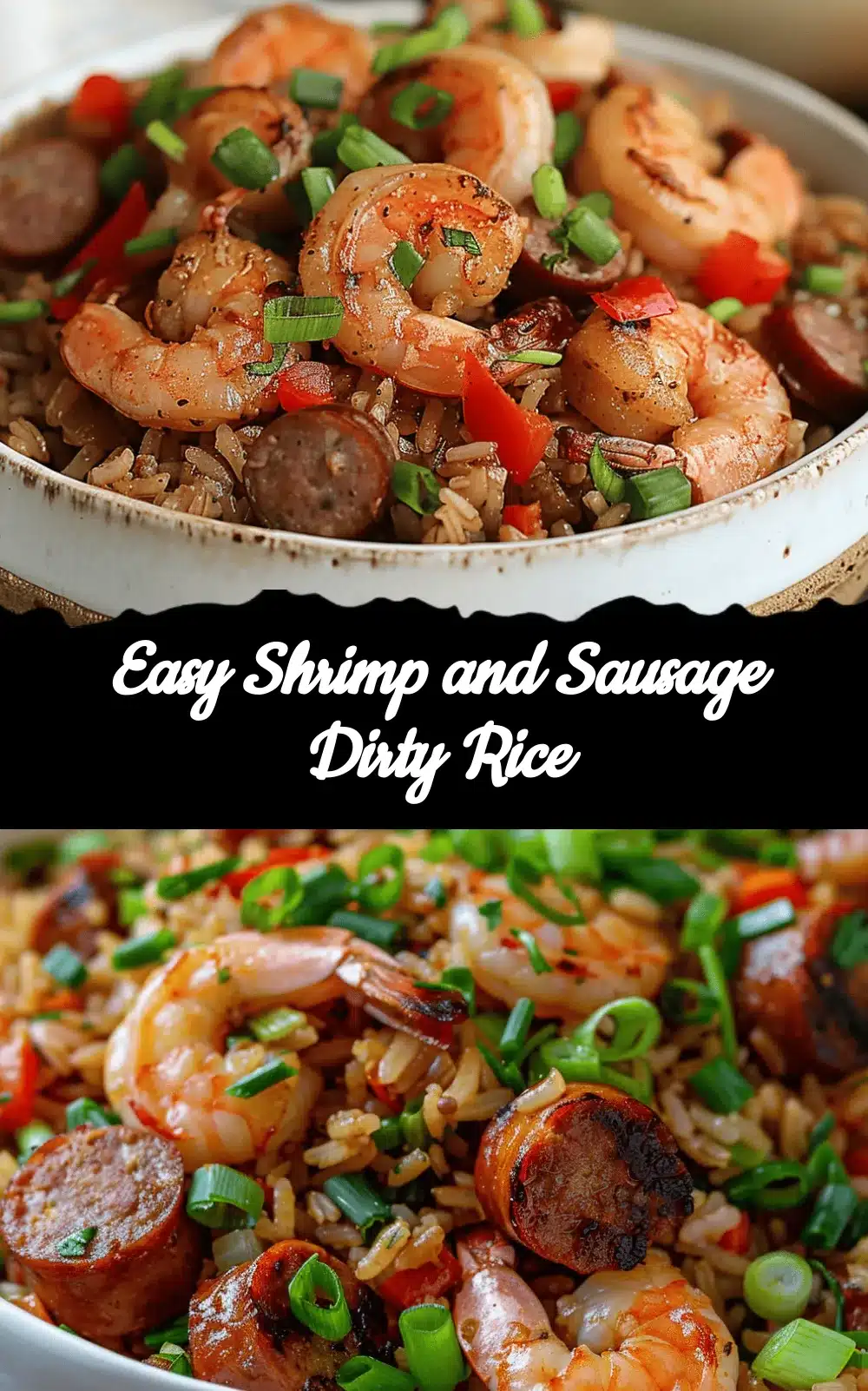 shrimp and sausage dirty rice recipe