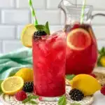triple berry lemonade - featured image