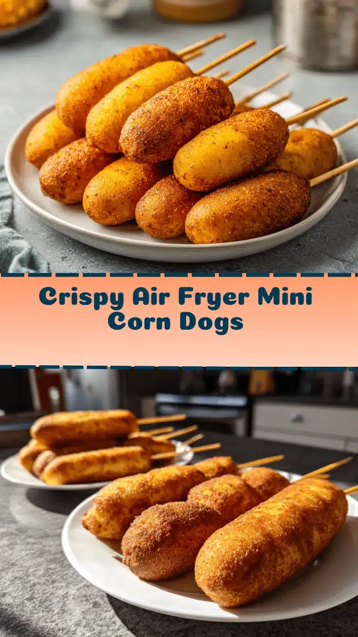 air fryer mini corn dogs recipe