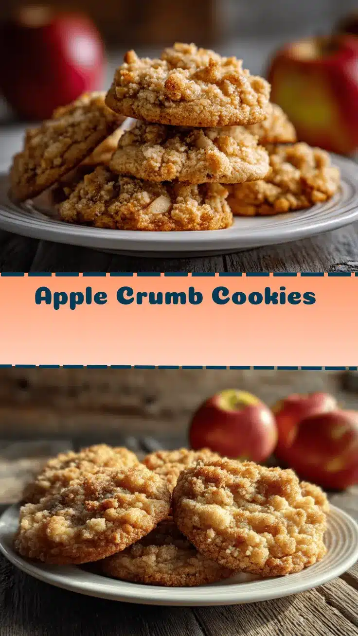 apple crumb cookies recipe