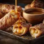apple pie egg rolls - featured image