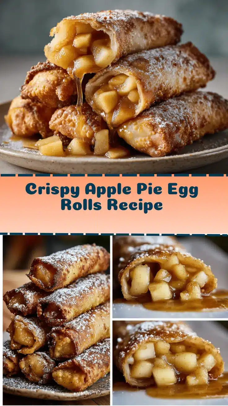 apple pie egg rolls recipe