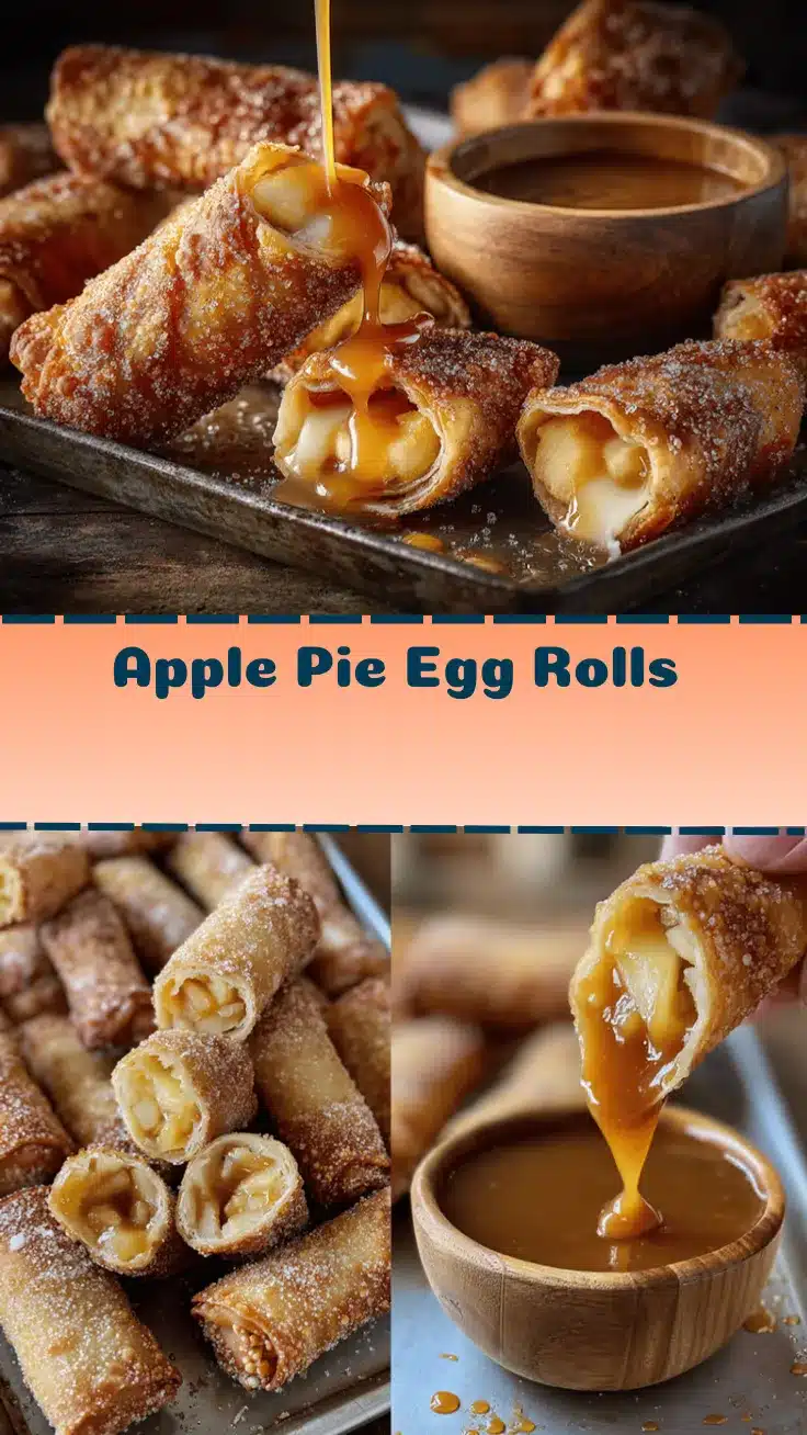 apple pie egg rolls recipe