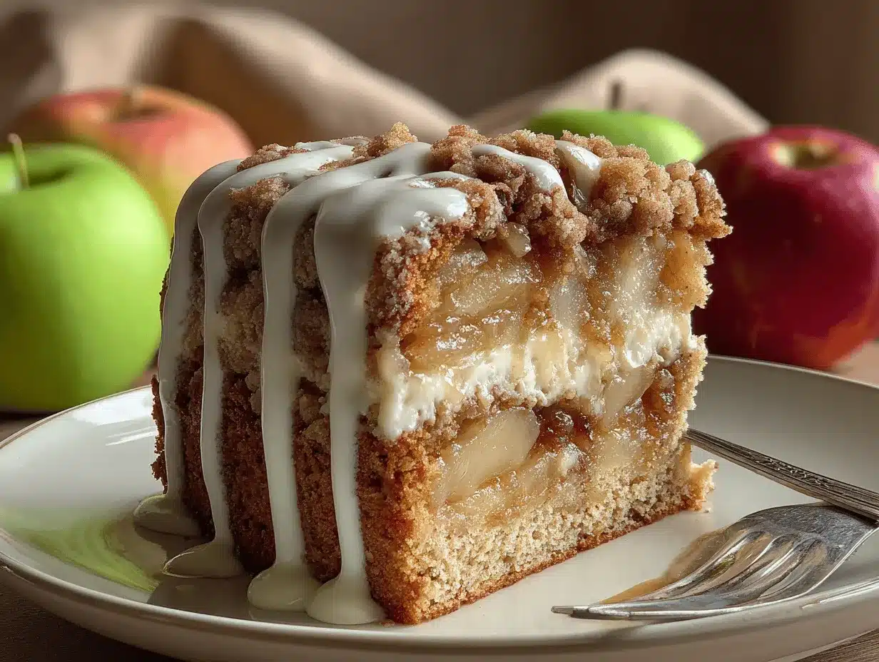 apple pie filling coffee cake preparation steps