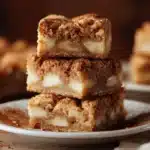 apple pie snickerdoodle cookie bars - featured image
