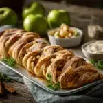 apple puff pastry braid - featured image