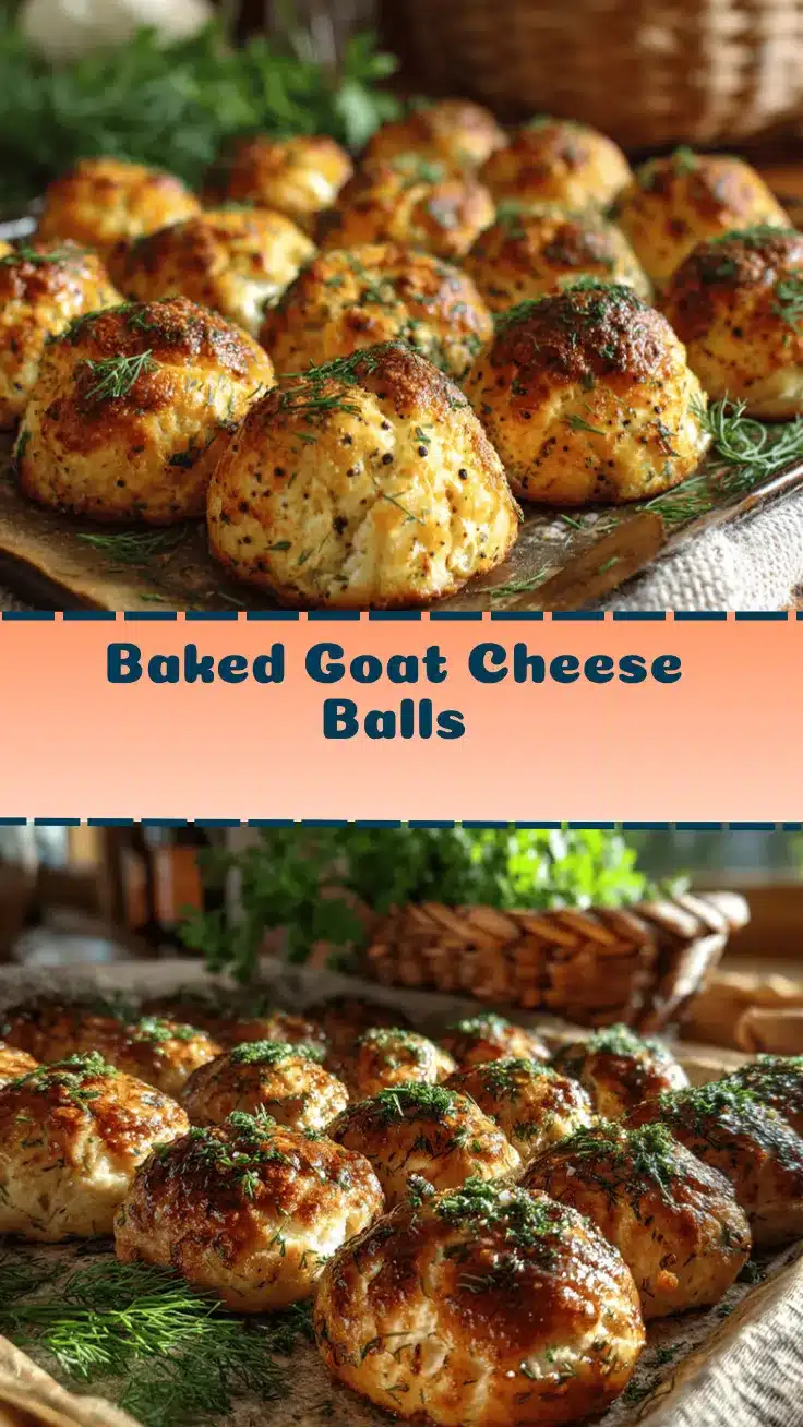 baked goat cheese balls recipe