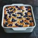 blueberry bake recipe - featured image