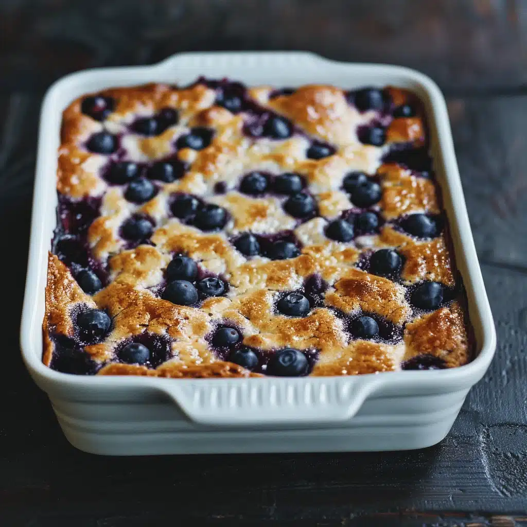 blueberry bake recipe - featured image