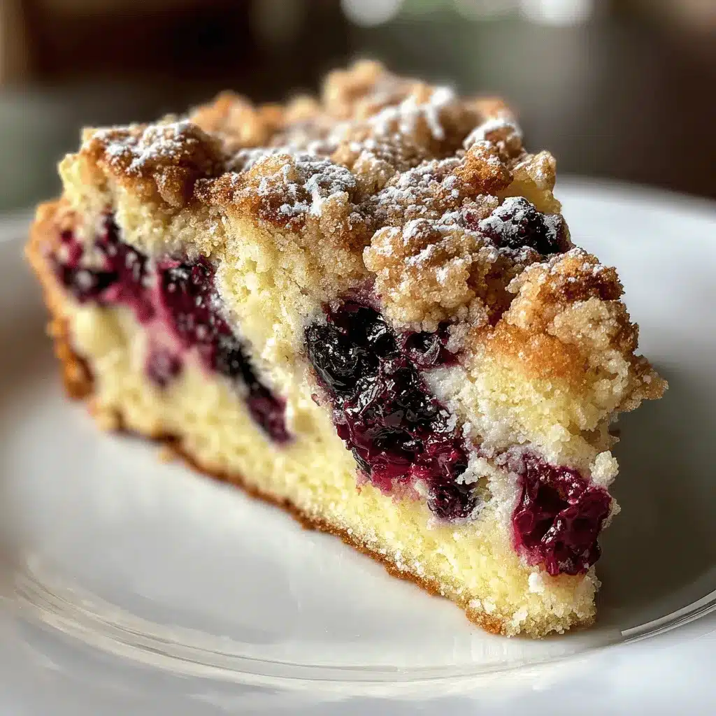 blueberry cream cheese crumb cake preparation steps