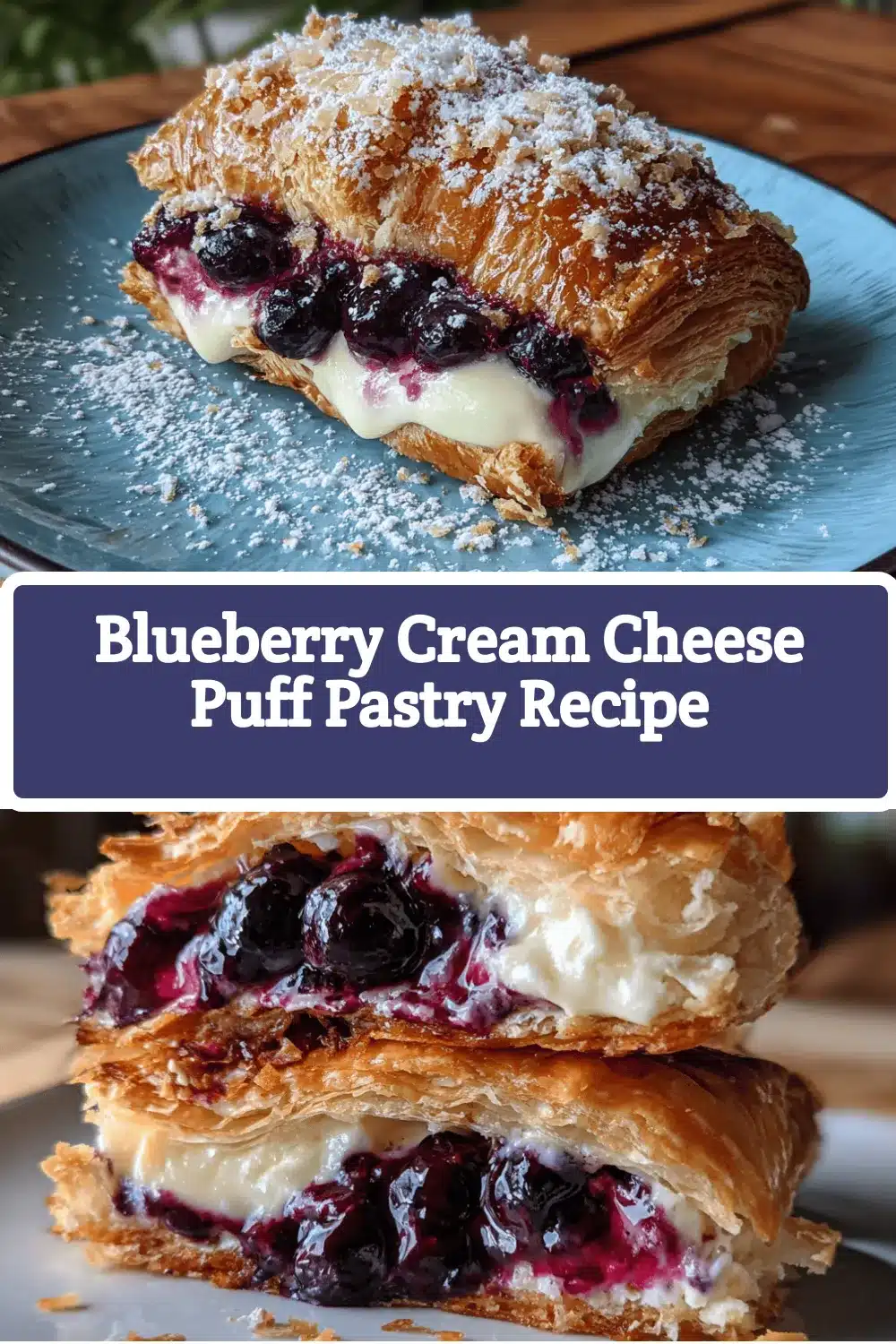 blueberry cream cheese puff pastry recipe