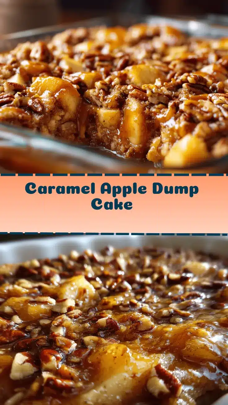 caramel apple dump cake recipe