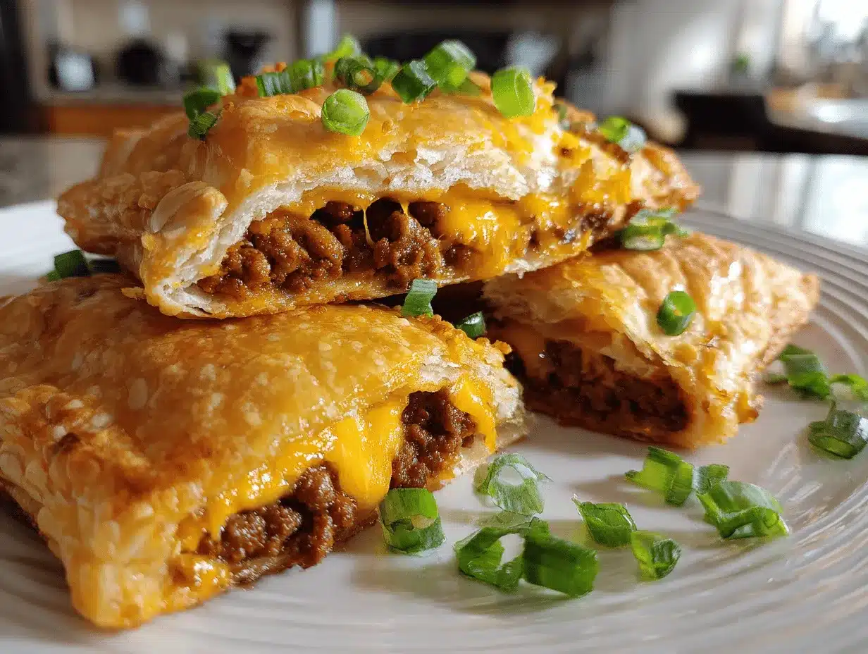 cheddar crescent rolls preparation steps