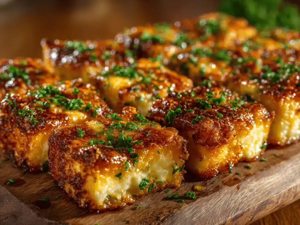 cheesy parmesan mozzarella bites - featured image