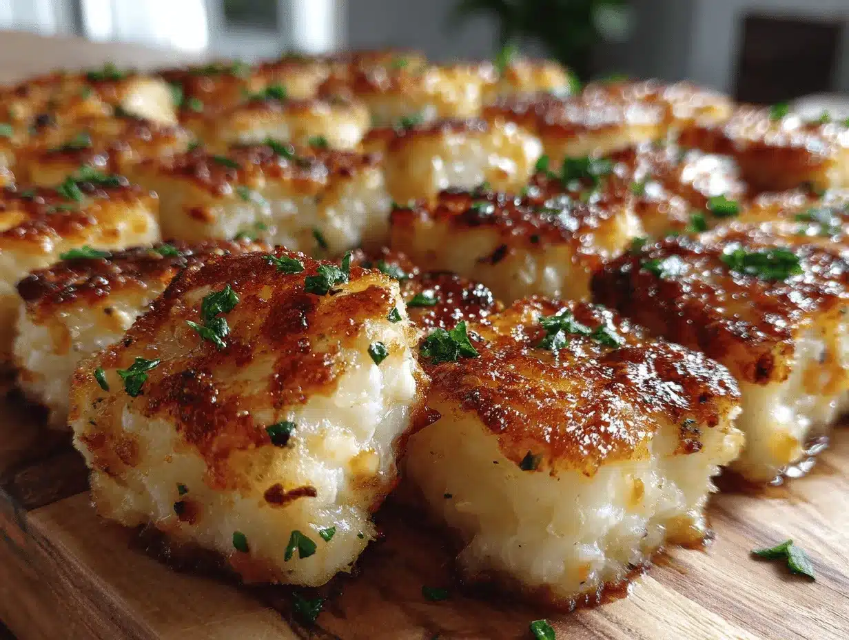 cheesy parmesan mozzarella bites preparation steps