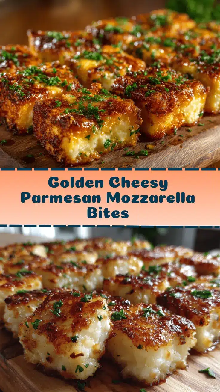cheesy parmesan mozzarella bites recipe