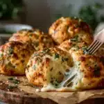 cheesy pizza bombs - featured image