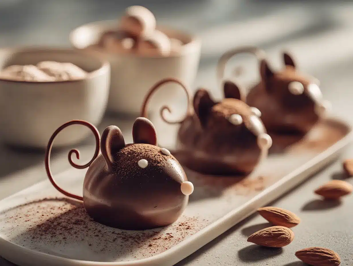 chocolate mice recipe preparation steps