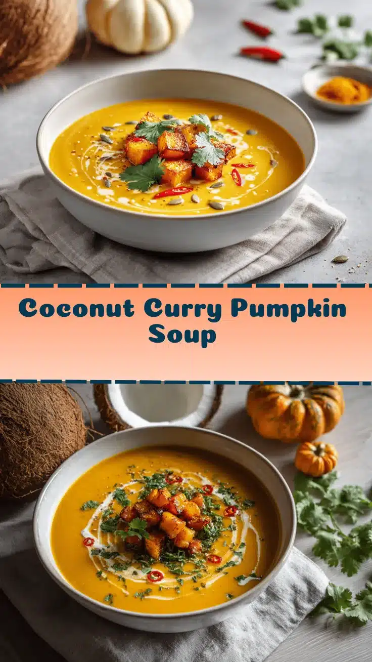 coconut curry pumpkin soup recipe