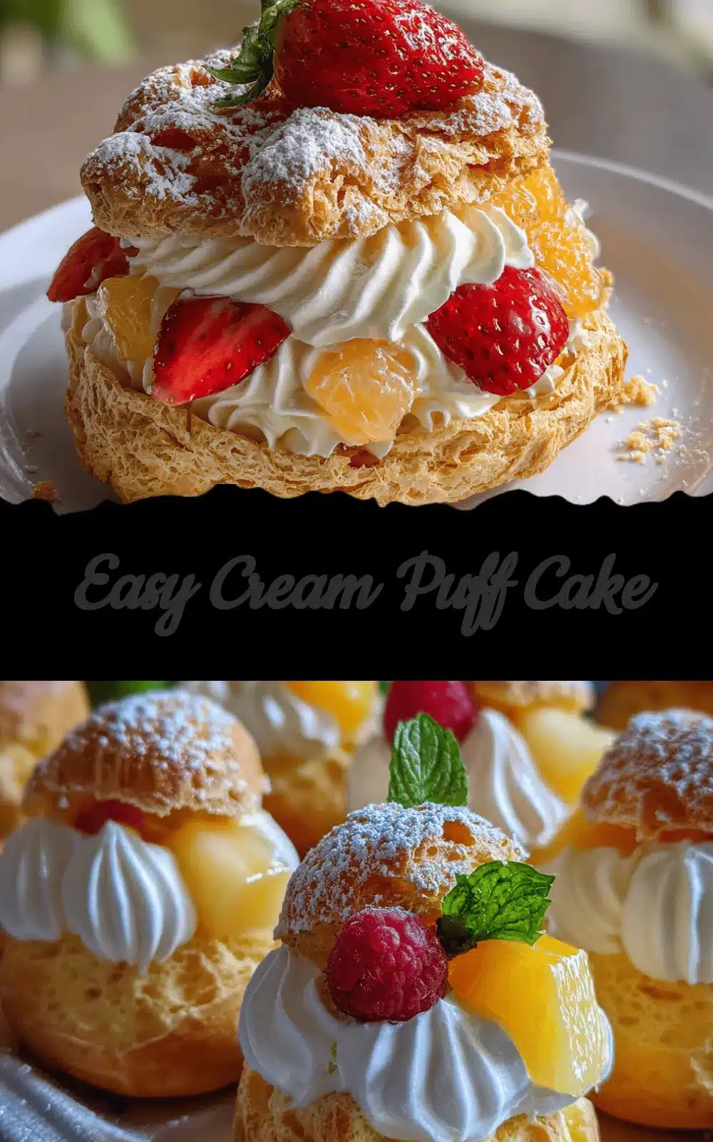 cream puff cake recipe