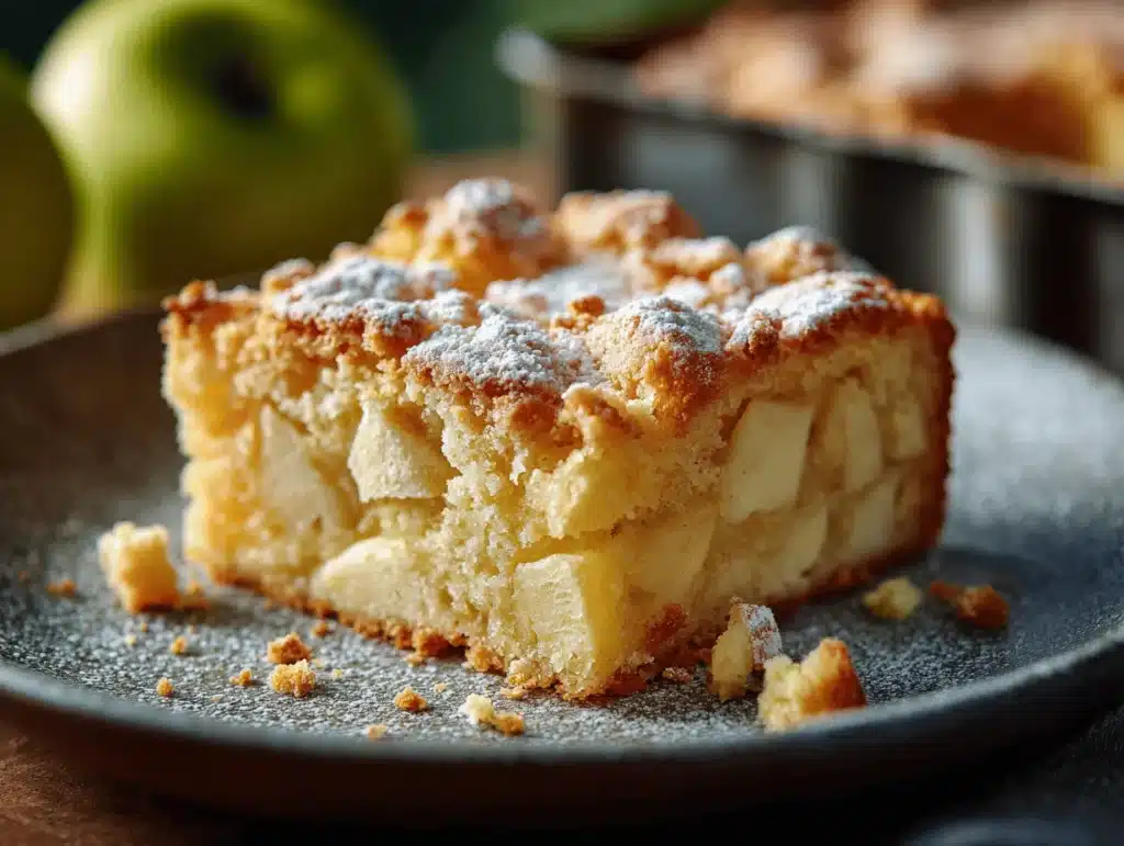 Dorset apple traybake cake - featured image