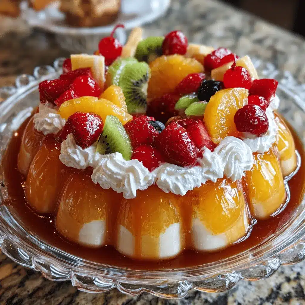 fruity creamy punch bowl cake preparation steps