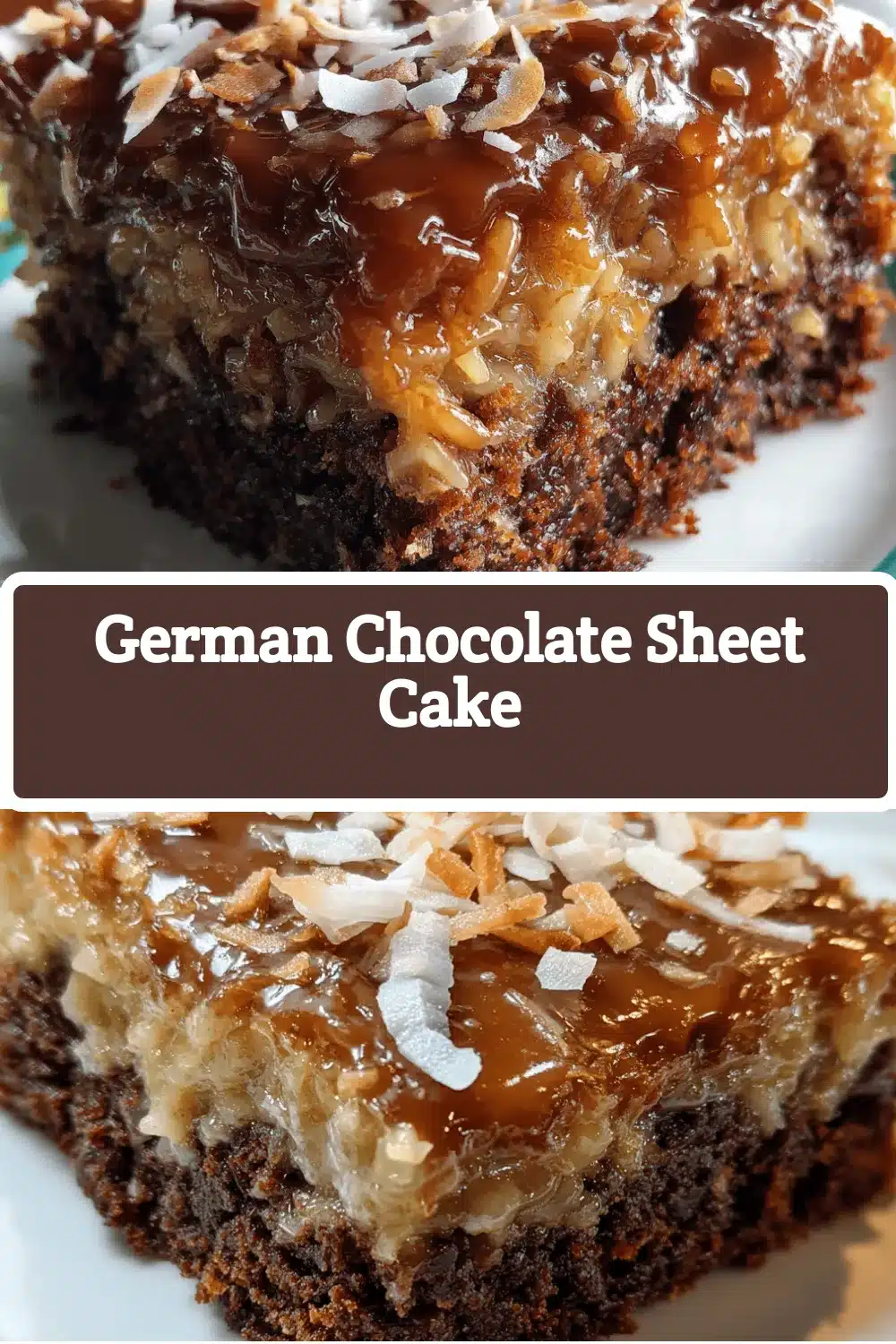 German chocolate sheet cake recipe