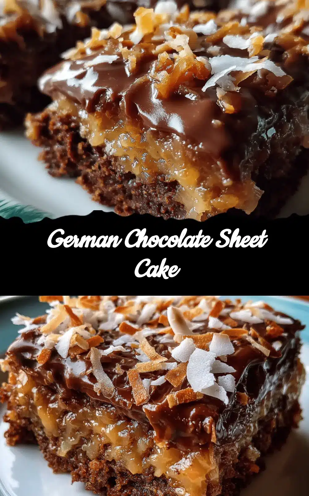 German Chocolate Sheet Cake recipe