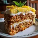 Hawaiian carrot pineapple cake - featured image