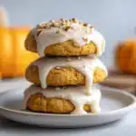 iced pumpkin cookies - featured image
