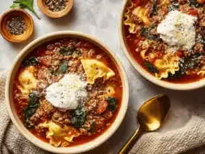 lasagna soup - featured image