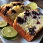 lemon blueberry bread - featured image