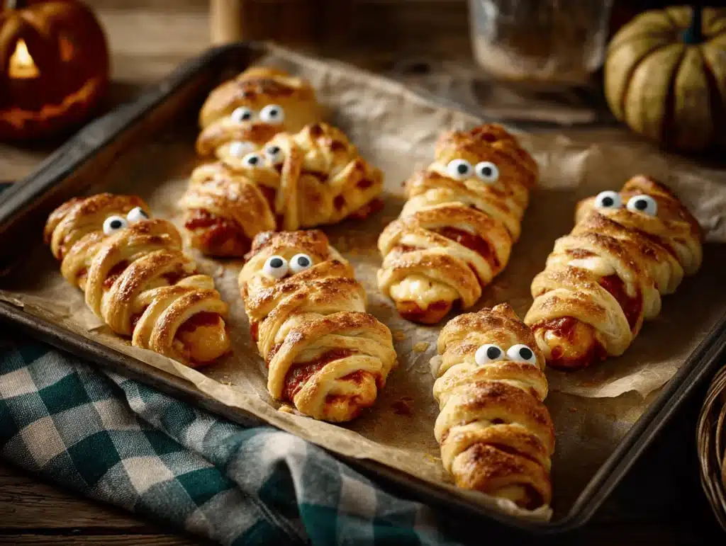 mummy mozzarella sticks - featured image