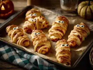 mummy mozzarella sticks - featured image