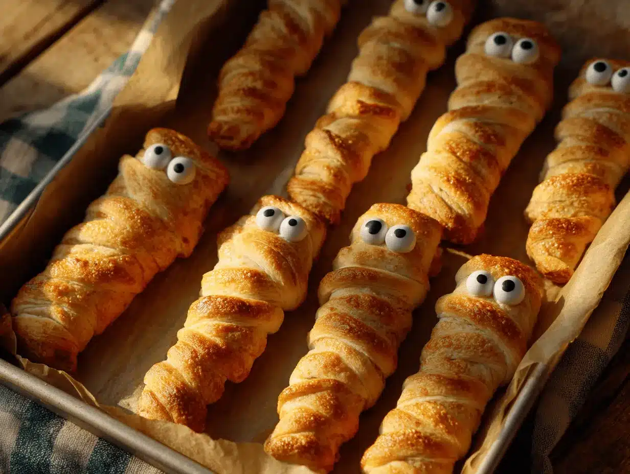 mummy mozzarella sticks preparation steps