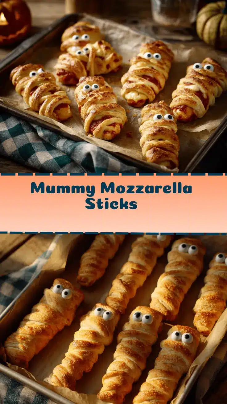 mummy mozzarella sticks recipe