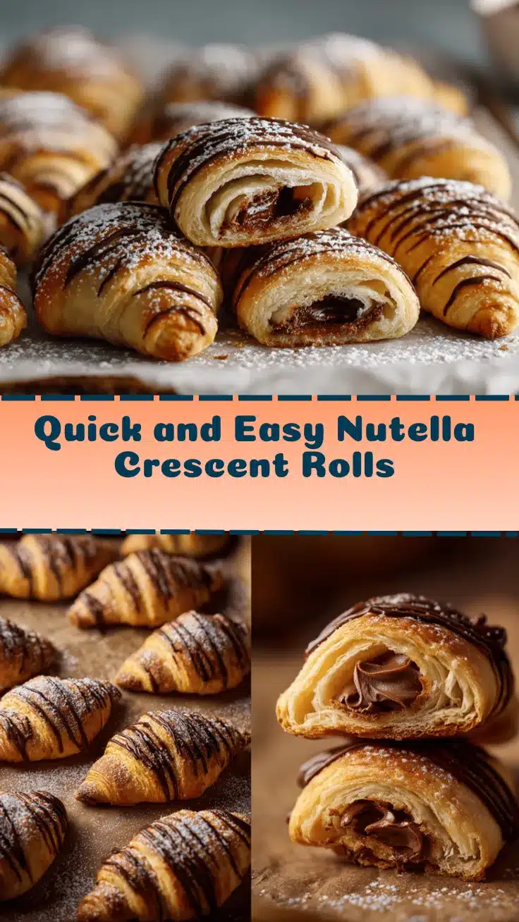 Nutella Crescent Rolls recipe