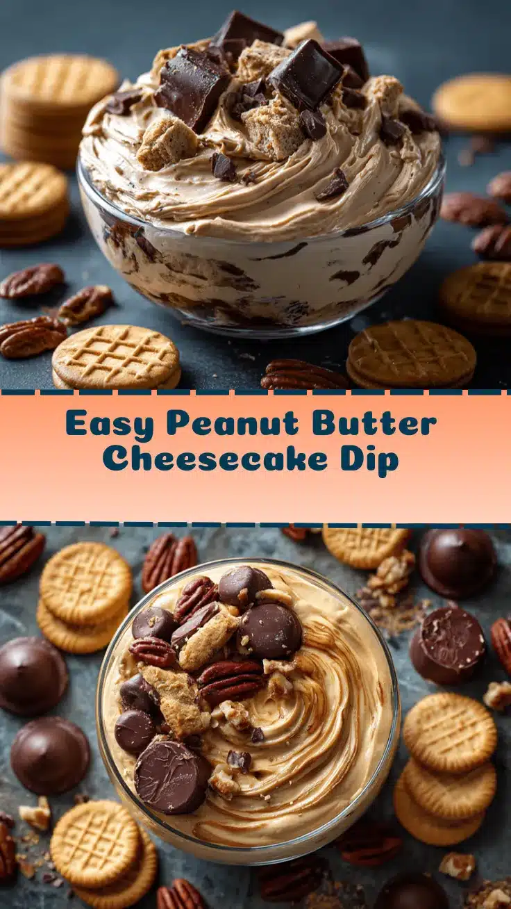 peanut butter cheesecake dip recipe