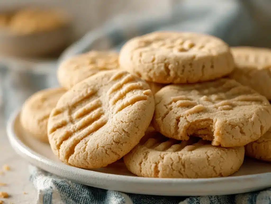 peanut butter cookies - featured image