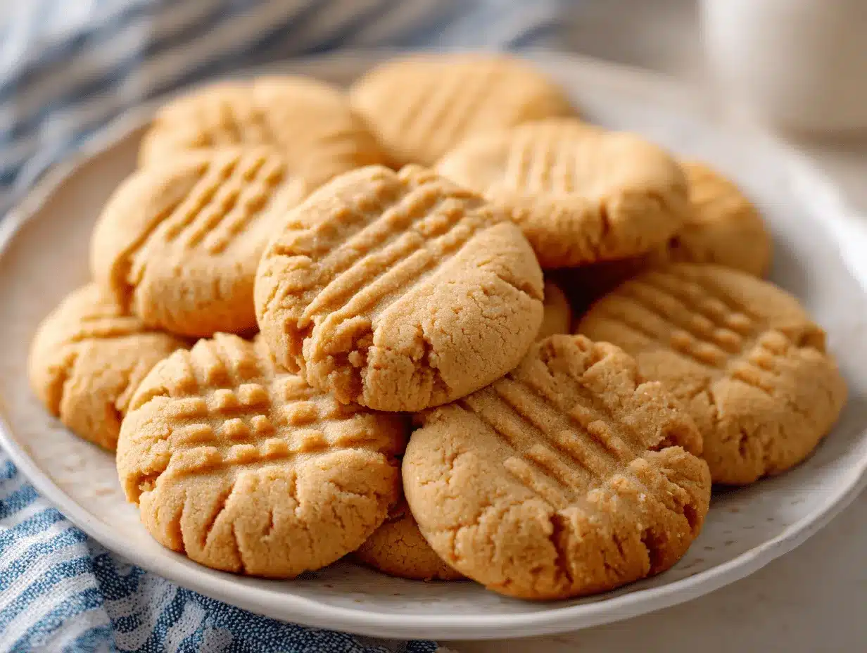 peanut butter cookies preparation steps