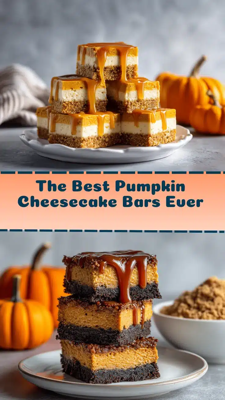 pumpkin cheesecake bars recipe