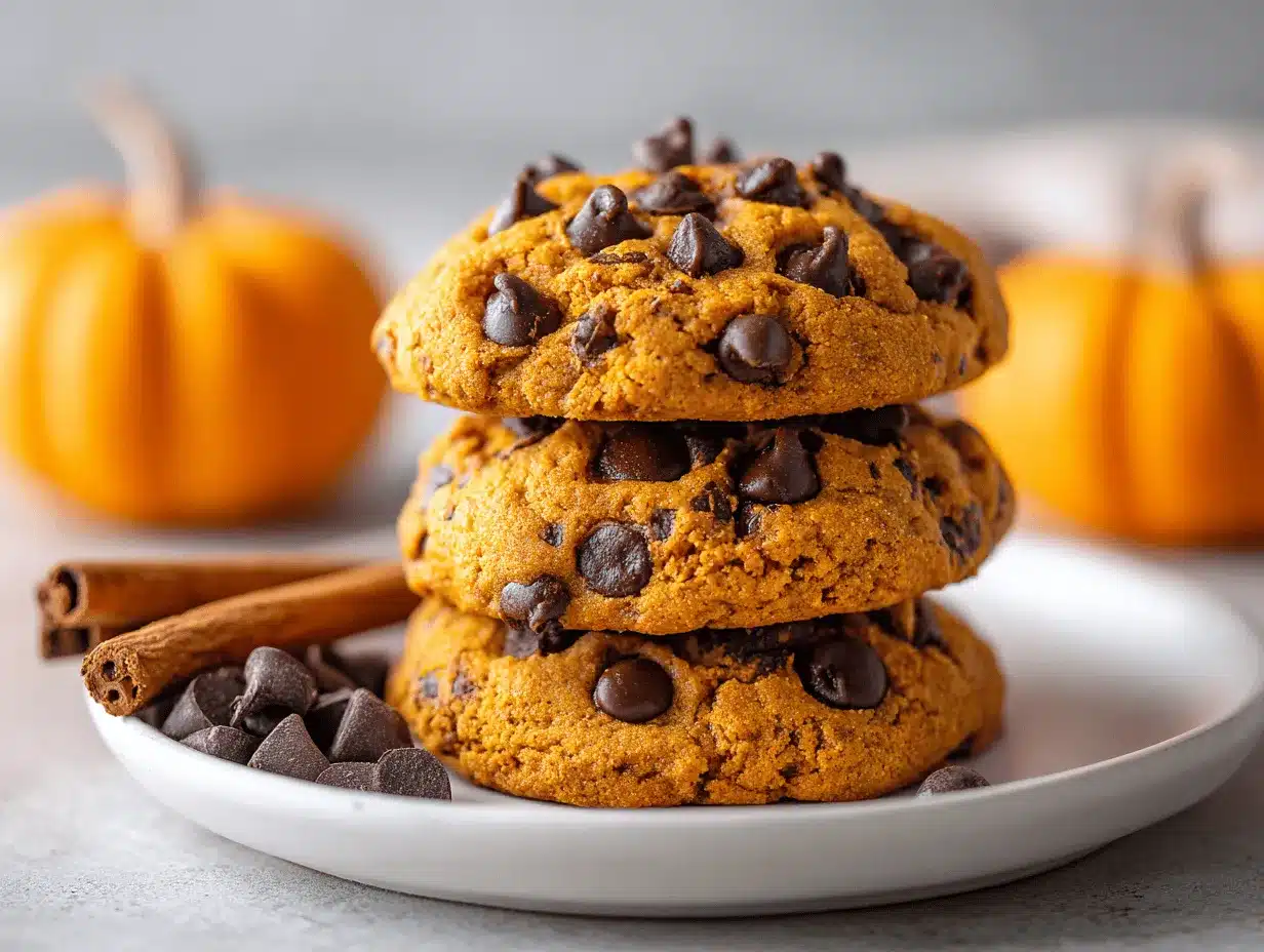 pumpkin chocolate chip cookies preparation steps