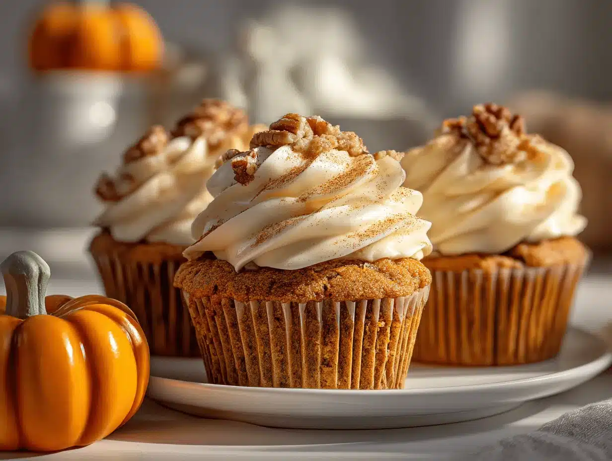 pumpkin cupcakes preparation steps